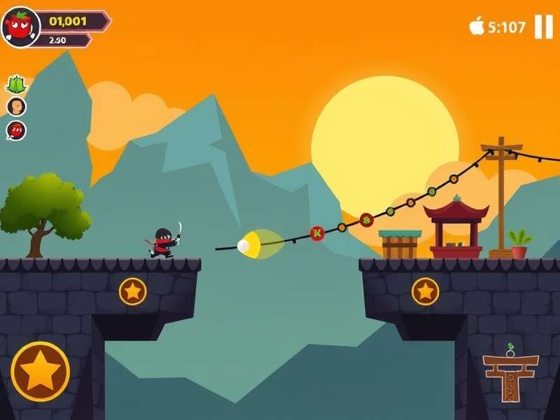 Chilli Dash Ninja Gameplay